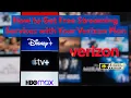 How to Get Free Streaming Services with Your Verizon Plan