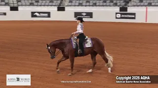 2025 Youth Western Horsemanship 14 18 World Champion 