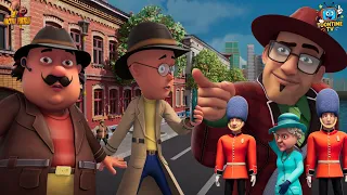 motu patlu is assigned a mission with a secret code motu patlu
