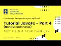 Tutorial JavaFX di NetBeans Bahasa Indonesia - Part 4