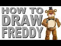 How to draw Freddy FNaF Movie
