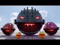 Download Lagu Pacman vs Monsters Compilation | Pacman vs Lizard, Snake Robot, Spider Robot