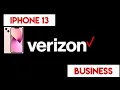 Verizon Business Iphone 13 United States of America USA NEW UPDATES