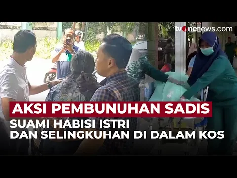 Pelaku Mengaku! Ini Alasan Suami Tega Habisi Istri dan Pria Selingkuhan