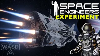 How to WASD Subgrid Thrusters With and Without Scripts Space Engineers Experiment