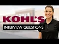 KOHL s Interview Questions Answers 2026 GET HIRED TODAY