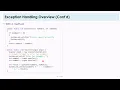 Lesson 2 Exceptions in Java 2022