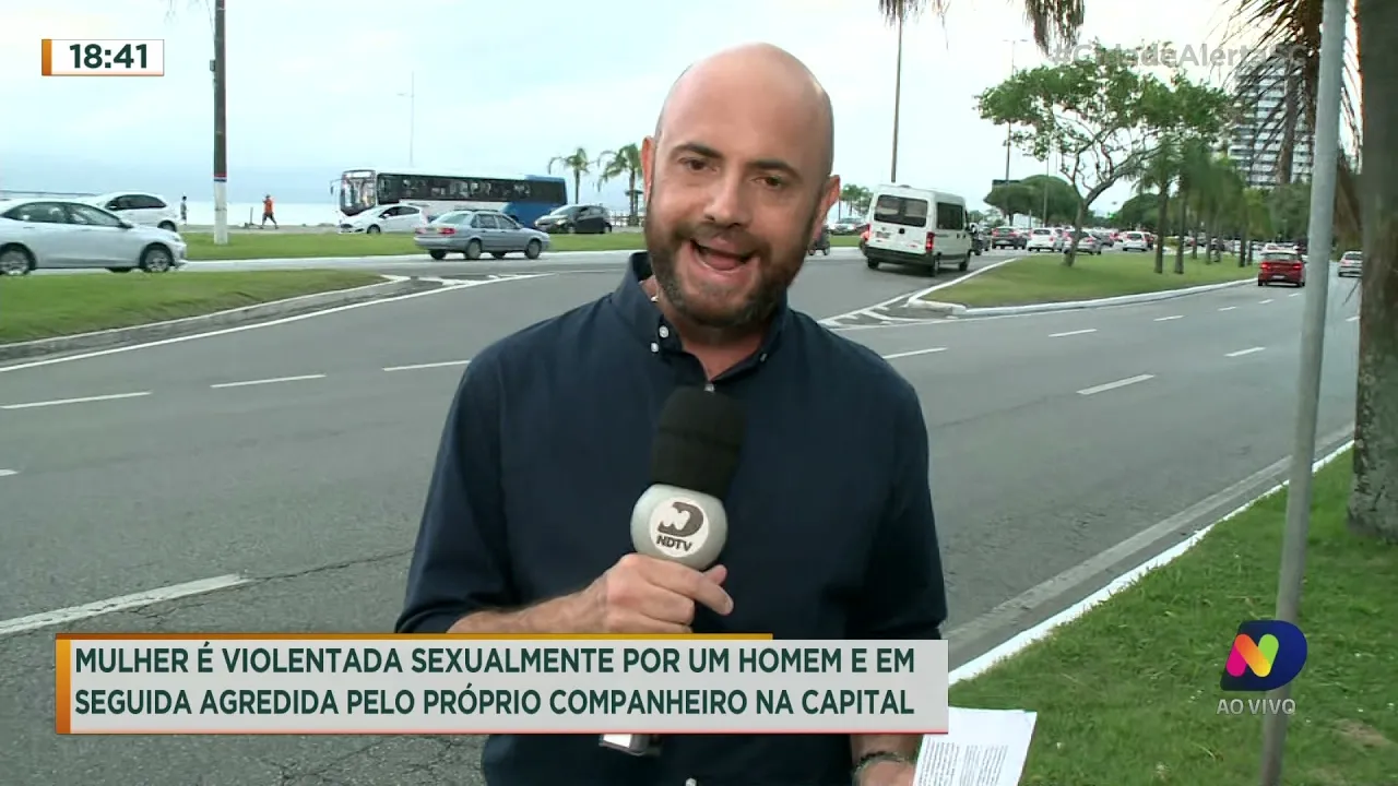 Mulher é violentada sexualmente por um homem, em seguida agredida pelo companheiro, em Florianópolis