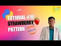 Python Tutorial in Tamil Tutorial Strawberry emoji Pattern Using Jupyter Notebook