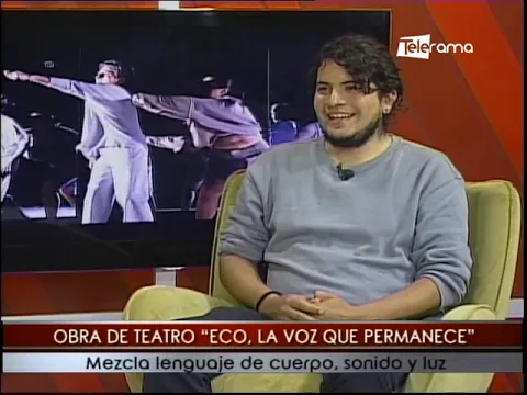 Obra de Teatro Eco, La Vox que permanece mezcla lenguaje de cuerpo, sonido y luz