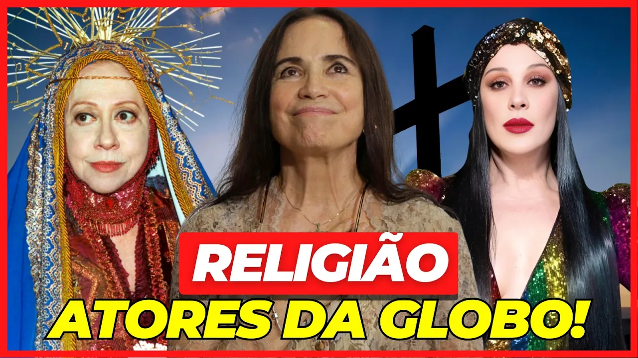 SAIBA QUAL É A RELIGIÃO DE 20 ATORES FAMOSOS DA GLOBO! ????