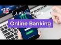 English Listening Practice - Online Banking A2 B1 English level