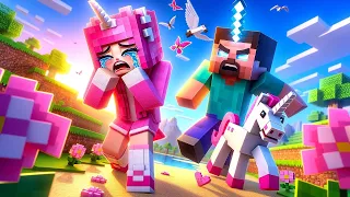 Princess Leah's UNICORN is TAKEN by and Evil Wizard.. Minecraft Life