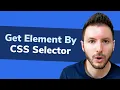 querySelector and querySelectorAll in Javascript Get Element By Css Selector