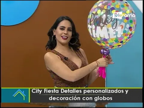 City Fiesta Detalles personalizados y decoración con globos