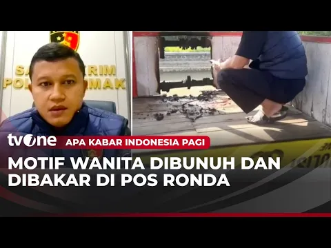 Kronologi Wanita Ditemukan Tewas Terbakar di Pos Ronda Demak