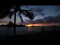 Miami Beach Sunset Time Lapse