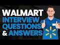 WALMART Interview Questions and Answers ALL JOBS