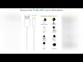 Exclusive 25ft 2Pack USB Power Extension Cable Power Cord for Wireless Home Security Camera Kasa C