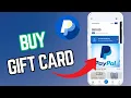 How to Buy PayPal Gift Card 2025