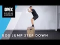 Box Jump Step Down - OPEX Exercise Library