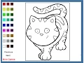 Cat Coloring Pages For Kids - Cat Coloring Pages Games