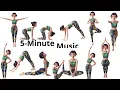 5-Minute Kids Music Yoga | Stretch to the Beat for Fun & Energy
