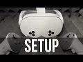Meta Quest 3S VR Headset Setup Manual Guide