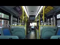 NYC Bus On Board Canarsie bound BE40 0020 B60 Williamsburg Bridge Plz to Manhattan Av