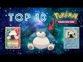Top 10 EXPENSIVE Snorlax Pokemon Cards