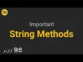 String Methods in Javascript Important String Methods You Should Know
