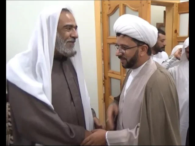 ⁣زيارة سماحة العلامة السيد علي السيد محمد الناصر 