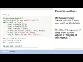 Python basics - While loops part 3