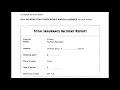 total insurance incident report ielts