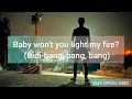 Sean Paul ft. Gwen Stefani, Shenseea Light My Fire Lyrics