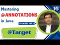 Built In Annotations in Java - Target