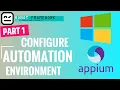 Robot Framework And Appium - Install Environment On Windows
