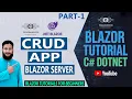 How To Create CRUD App In Blazor Server App Blazor Tutorials Blazor Dotnet Part-1