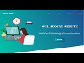 Create A Responsive Modern Website using Html CSS Only Free Source Code Zero Cyber