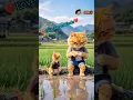 Download Lagu Hardworking Billi In Rice Fields With Peaceful Naat // Soulful Cat Moment 🌙🕌 #shorts