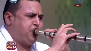 صباح دريم  أغنية  الضوء الشارد  بالمزمار مع فرقة الريس علاء سمير دندنها