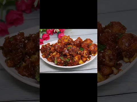 गोभी मंचूरियन सर्दियों में बहुत बढ़िया लगती है बनाया क्या? #gobhimanchurian #sushmarasoi #shorts