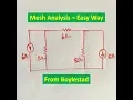 Mesh Analysis Solution Boylestad Example 8 15