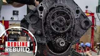 Chevy Small-Block V8 Engine Rebuild Time-Lapse Redline Rebuild - S1E1