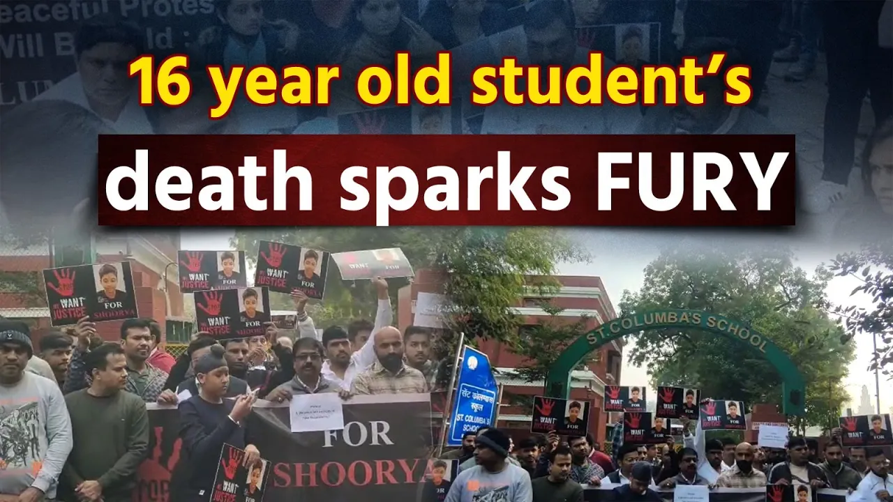 16-Year-Old Shaurya Dies After Alleged Harassment | Parents & Students Demand Justice