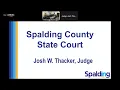 Spalding County State Court Live Stream