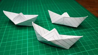 Download Origami boat, An easy way to make a Paper Boat 😁🛥️ MP3