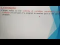 Scoping in Tamil introduction variable and scope part 1 chapter 3 problem solving techniques