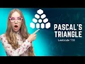PASCAL Triangle Leetcode Explained C Interview Prep