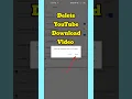 Download Lagu How To Delete All Your YouTube Downloaded Videos |#shorts
